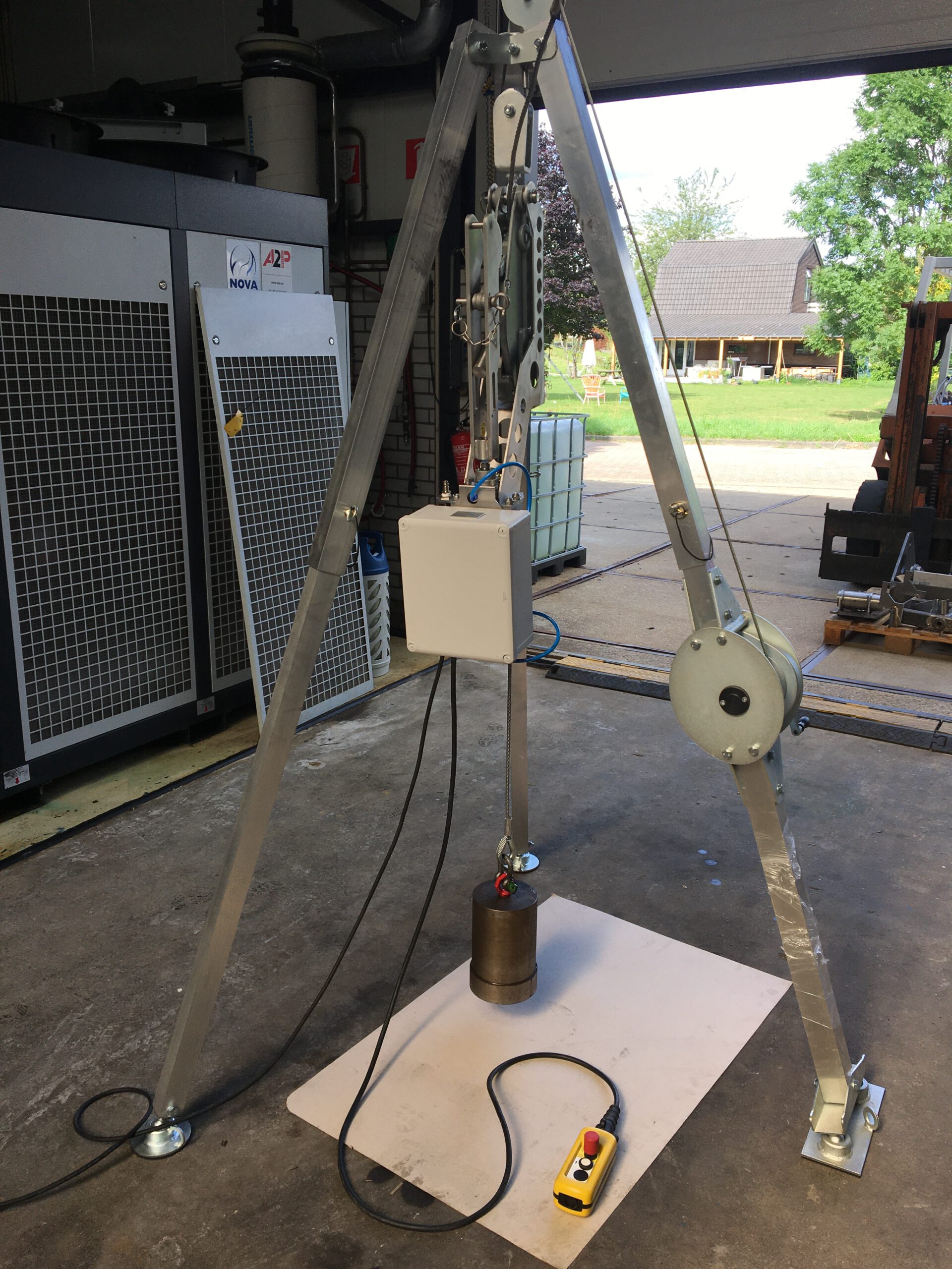 Pneumatische kabellier 800 kg (Smit Salvage)